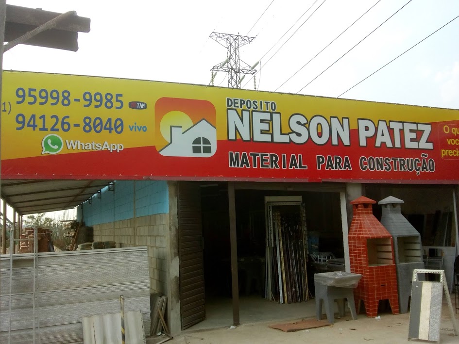 depósito de materiais de construção no Jd São Marcos - Embu das Artes - Depósito Patez